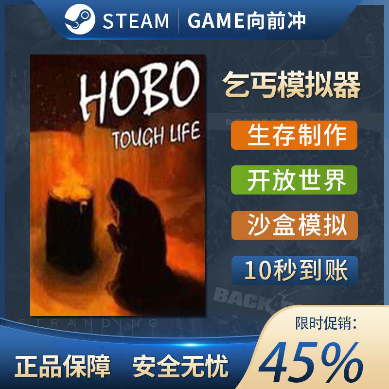 乞丐模拟器 Hobo: Tough Life PC中文正版steam游戏 生存冒险