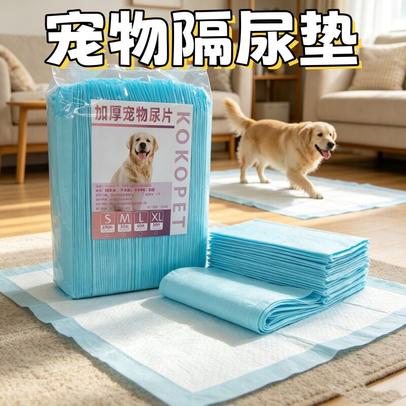 宠物尿垫大量批发宠物训导尿片狗狗吸水尿片宠物消耗品小狗尿不湿