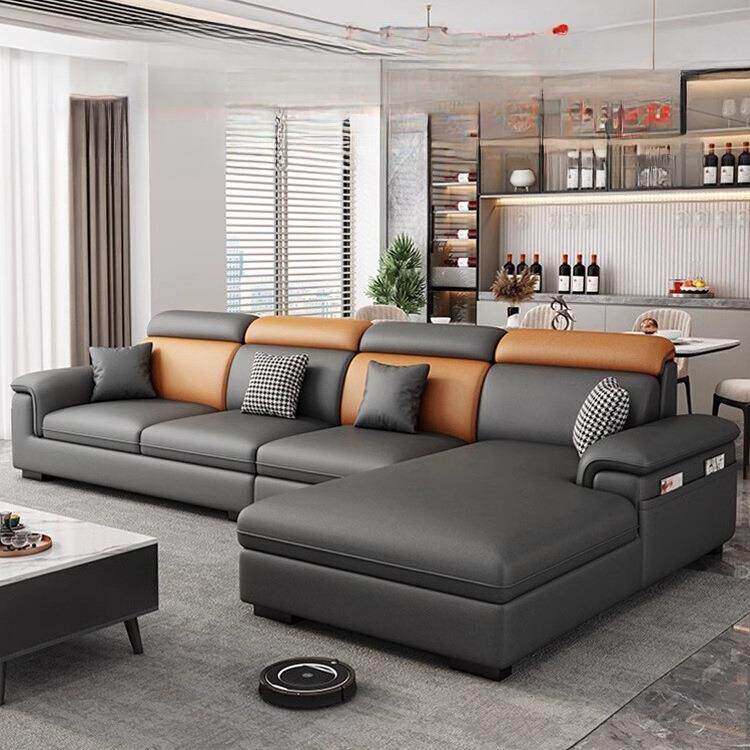 2026新款科技布艺沙发客厅小户型简约现代轻奢直排贵妃组合网红款