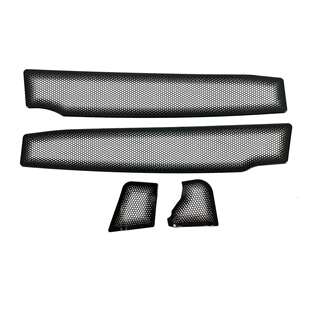 适用于24宝马5系前机盖上防尘喇叭罩改装配件前机盖上内饰装饰贴