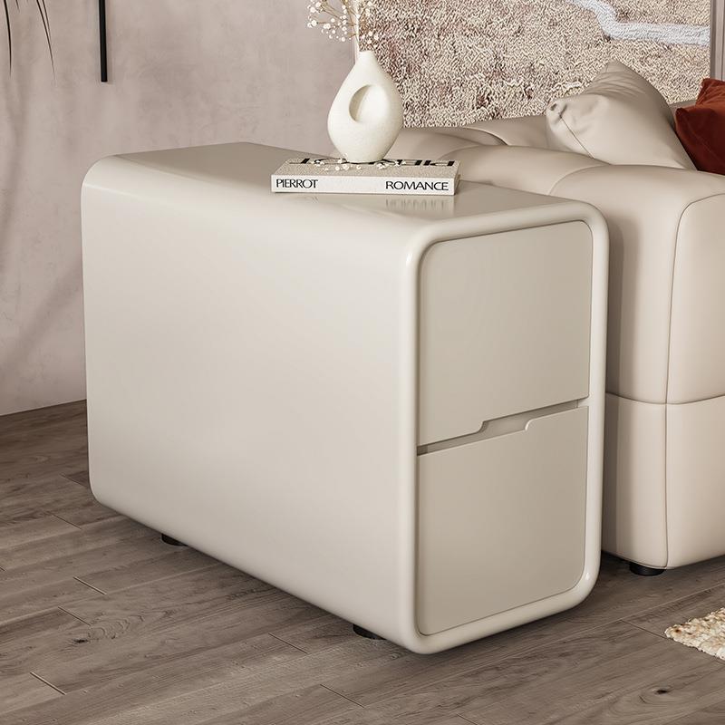 沙发侧边可移动边柜奶油风现代简约迷你沙发柜边几茶几角几侧边柜