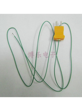精准正规厂家直销 环保K型热电偶TP-01 一米环保绿色铁氟龙线耐用