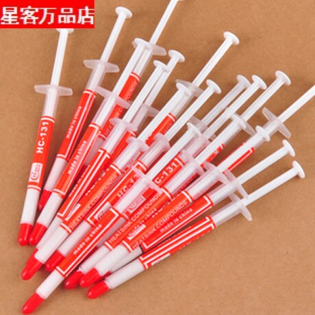 小针管散热硅胶 导热硅脂 针筒式导热硅胶 cpu/显卡/南北桥散热膏