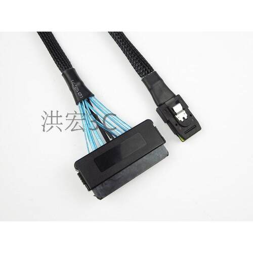 服务器Mini SAS线36p SFF 8087转SFF 8484 SAS 32P数据连接线1米