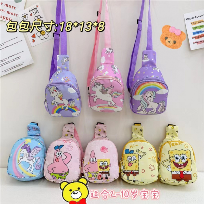 新款儿童包卡通时尚零钱包女生休闲斜跨小背包洋气宝宝迷你胸包潮