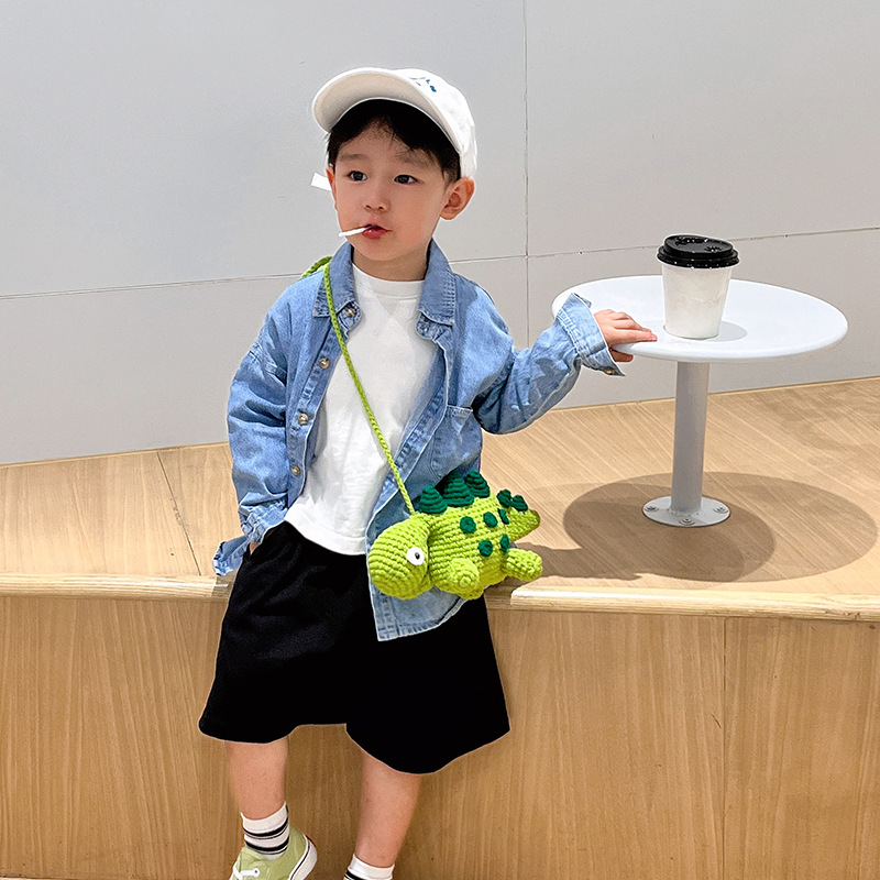 卡通小恐龙儿童零钱包