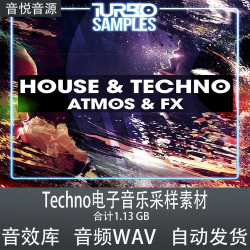 Turbo Samples Top Notch Tech House人声鼓Loop循环切片编曲素材