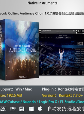 Jacob Collier Audience Choir 1.0.7演唱会观众人声合唱团音色库