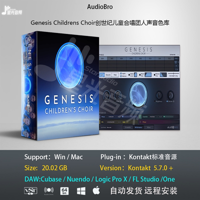 Genesis Childrens Choir创世纪儿童合唱团人声音色库编曲音源