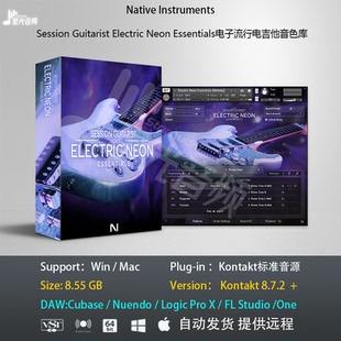 Neon Electric Essentials流行电吉他音色库 Guitarist Session