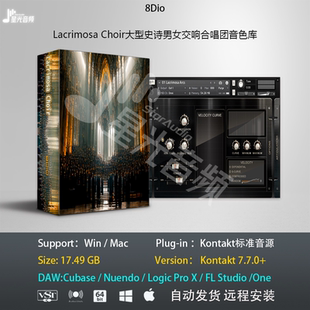 Lacrimosa Choir大型史诗合唱团男女合唱音色库音乐制作编曲音源