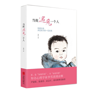 【现货赠书签】当我遇见一个人(第2版）李雪正版书籍 李雪的书 磨铁图书 正版 家庭育儿 亲子关系儿童早教有限责任家庭走出剧情书