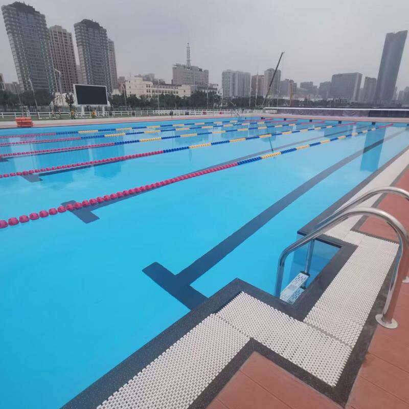 比赛螺旋形直径9游泳池浮球浮标分割分道线12泳池泳道线水线