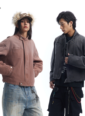 8FF/25SS 重磅洗水卡哈特短宽羽绒棉服保暖夹克休闲宽松外套棉衣