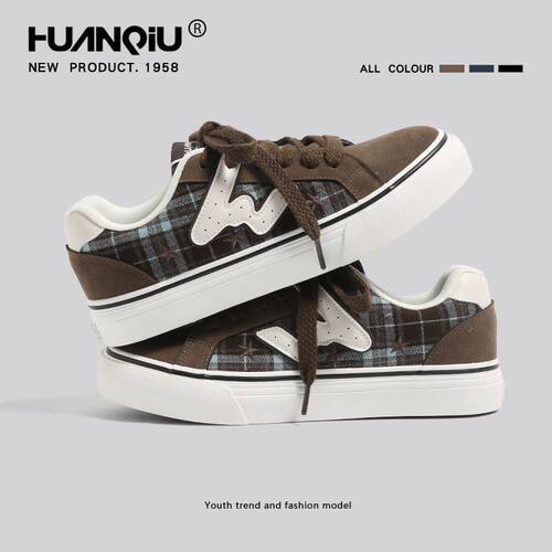 环球美式潮流低帮滑板鞋男