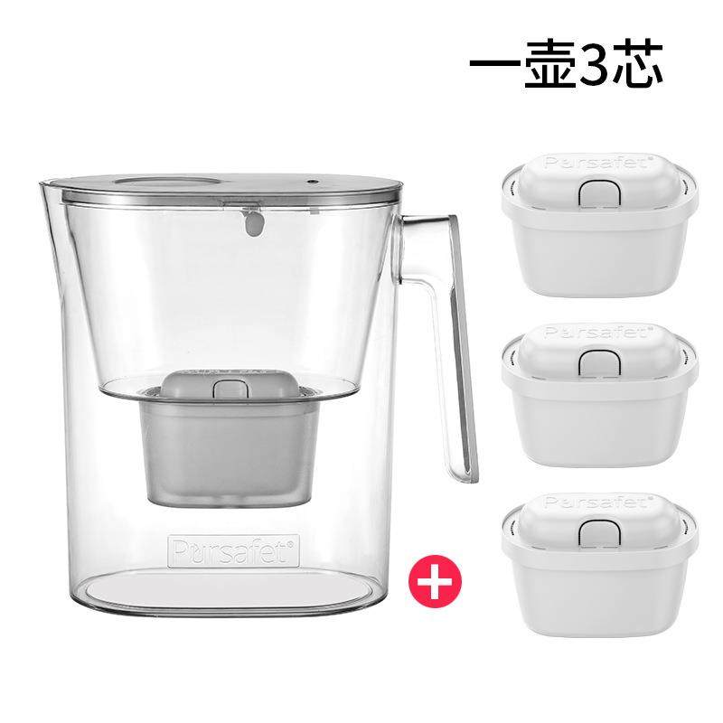 3.5L大容量家用净水壶滤水壶除氯阻垢厨房自来水过滤一壶三芯,影音电器,更多影音配件,淘宝优惠券,粉丝福利购,淘宝优惠卷