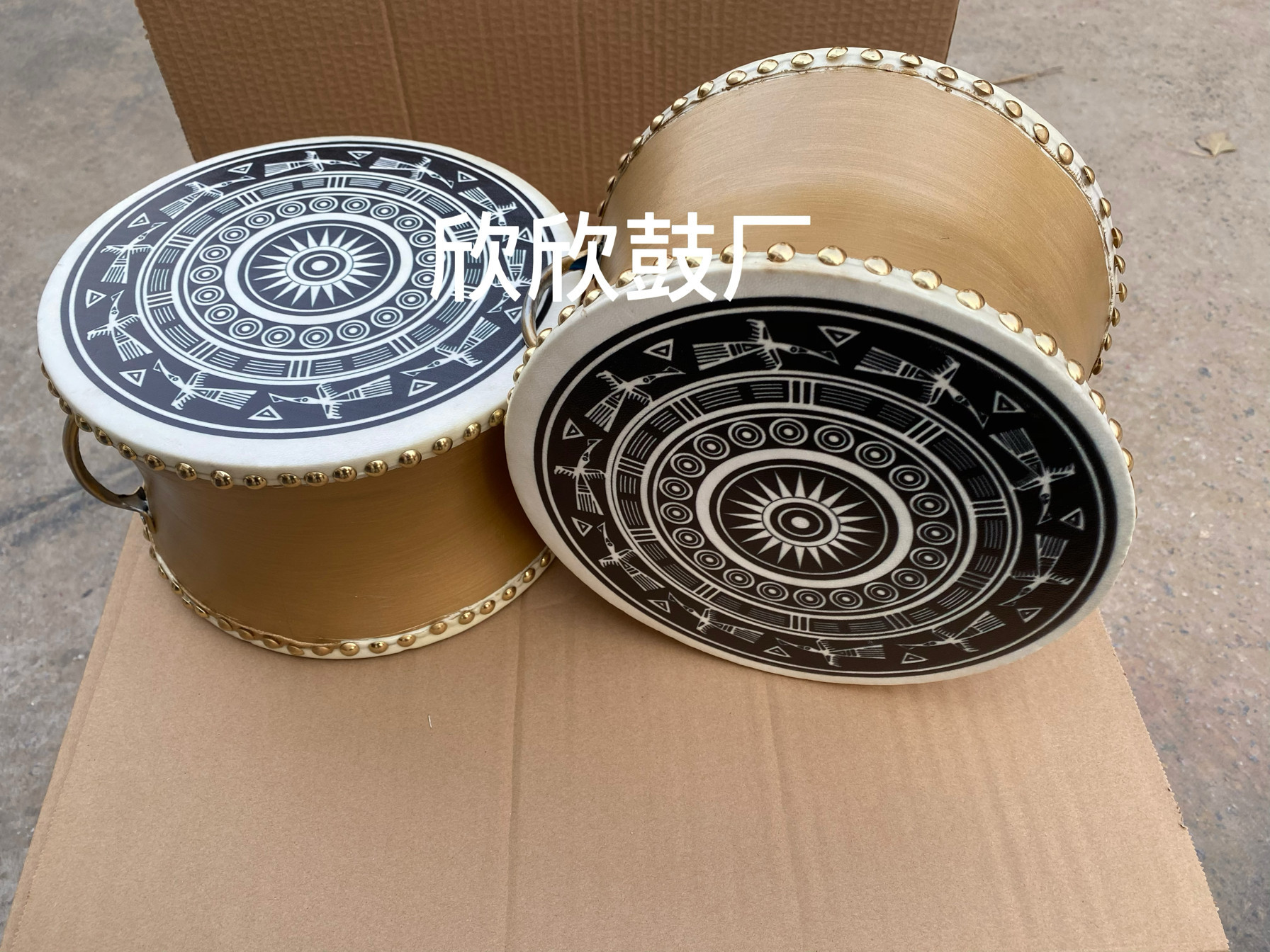 广西壮族铜鼓木质铜鼓舞蹈铜鼓道具铜鼓铜鼓咚铛鼓仿古铜鼓图片