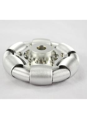 100mm铝全向轮（omnidirectionalwheels)单片90°铝轮14179S