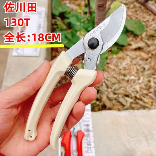 佐川田130T120A修树枝园林果枝剪园艺修枝整枝剪花园剪仿爱丽X20