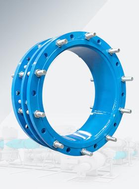 VSSJAF可拆卸接头C2F双法兰传力松套补偿器GB/T12465-2017标准PN6