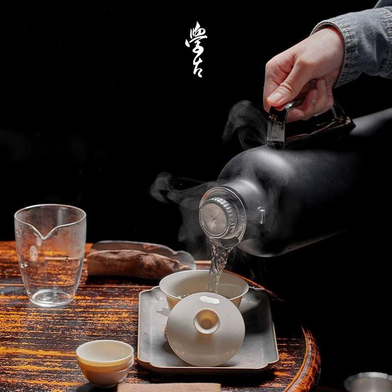 学古|传家壶复古焖茶壶热水壶暖壶热水瓶家用保温