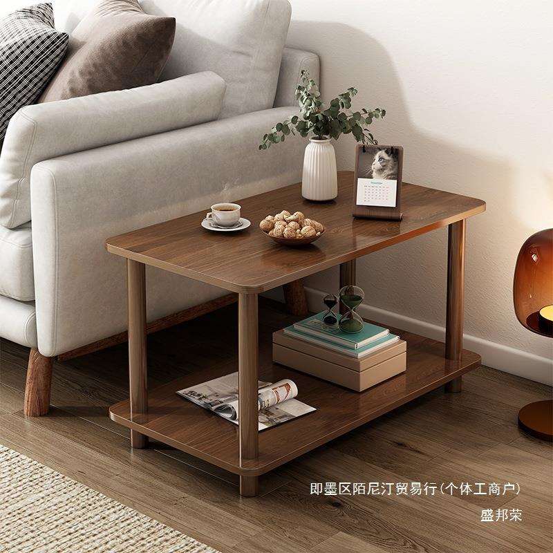 直销茶几家用客厅简约小户型沙发边几出租屋床头置物架方桌简