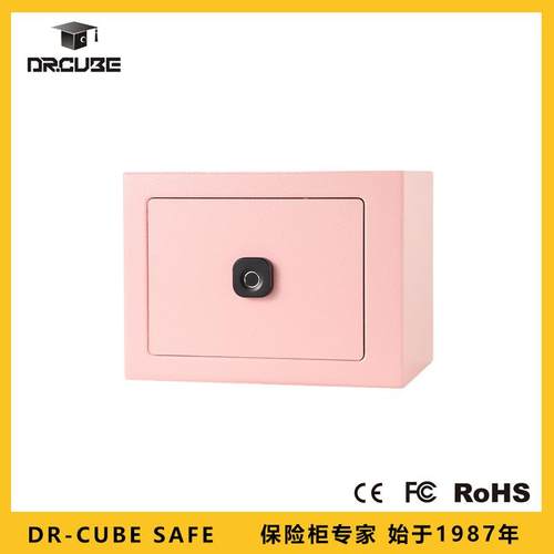 Dr.cube保险柜-17FO-DT型号小型指纹防盗可入墙儿童存钱保险箱