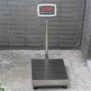 价电子磅秤300kg 英文电子台称200kg500kg工业计重电子台秤