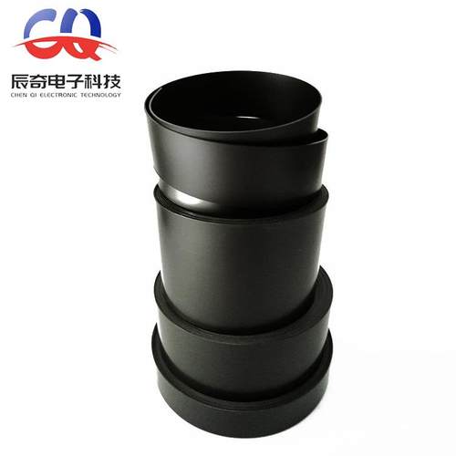 现货供应0.3MM石墨尼龙卷材 0.5MM黑色石墨尼龙片材1.5MM尼龙薄板