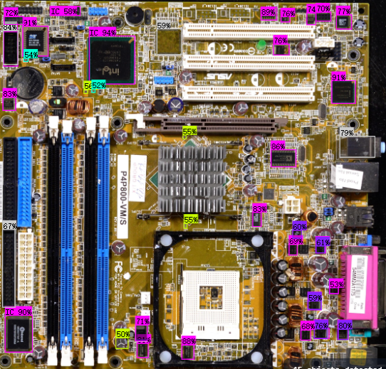 PCB印制电路板元器件检测分类数据集YOLO可改进创新原创