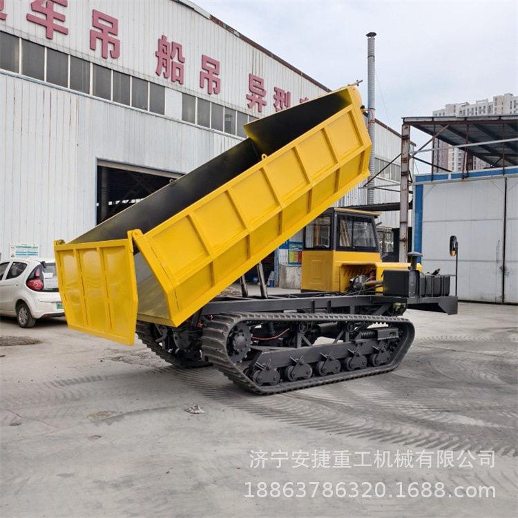 全地形爬山带虎履带运8输履OBU车工程拉混凝土车吨后驱山地运输车