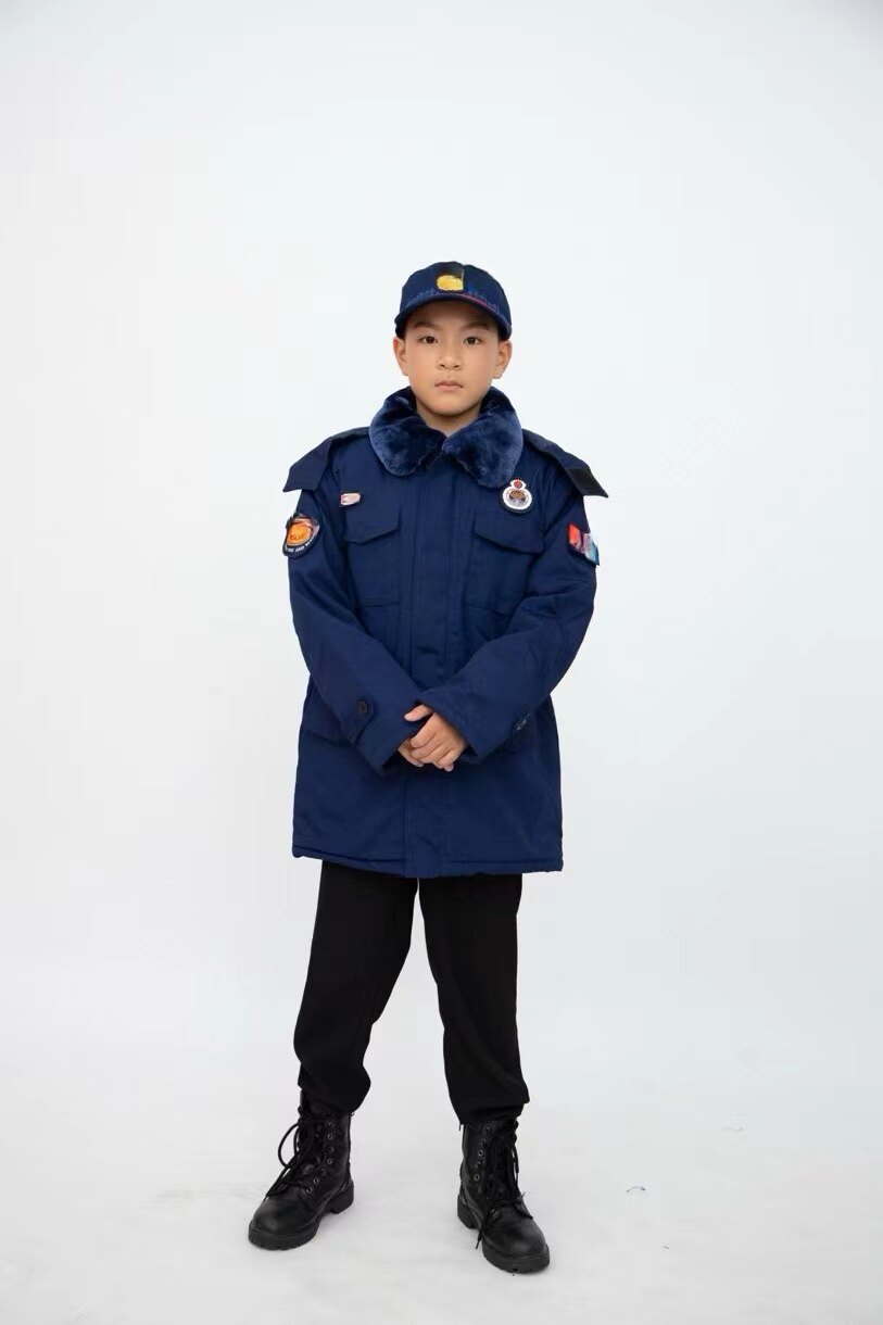 儿童迷彩大衣军棉衣马甲内胆加厚耐磨纯棉保暖防寒中小学生纯棉服