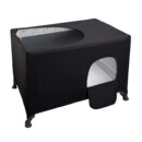 跨境批发透气弹性遮光舒适婴童床围简约牛奶丝防摔防虫蚊婴儿床罩