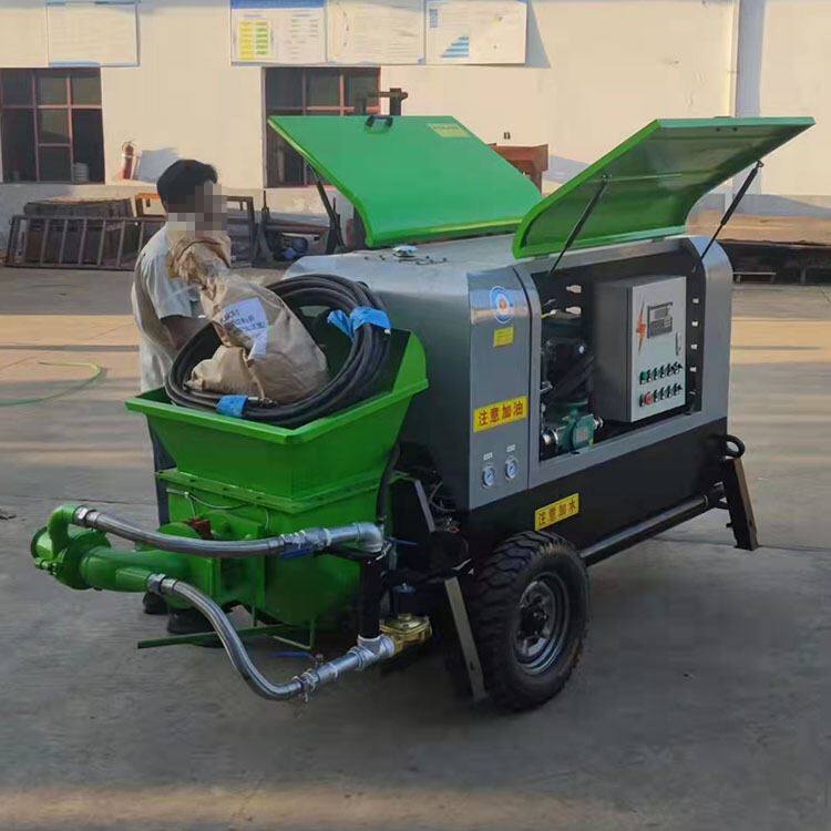 液压湿喷机 液压式泵送式液压湿喷机 地铁隧道喷锚机