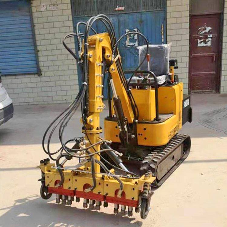 隧道矮边墙专用凿毛机高铁路面凿毛机混凝土路面凿毛机机器设