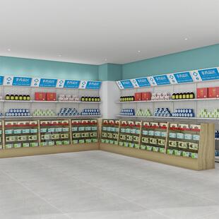 龙柜药店DFM货所架展示柜中西药宝品玻璃店前柜药诊处方柜药品置