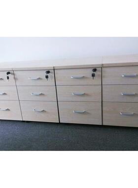 北京公BF-181储家具办公带锁活动柜三办抽屉移动公柜办物矮柜文件