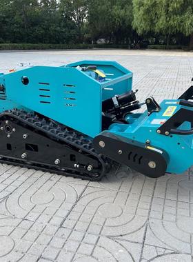 履带式控割草机 园林果园堤坝除VGG草剪草遥 机汽小型履带油除草