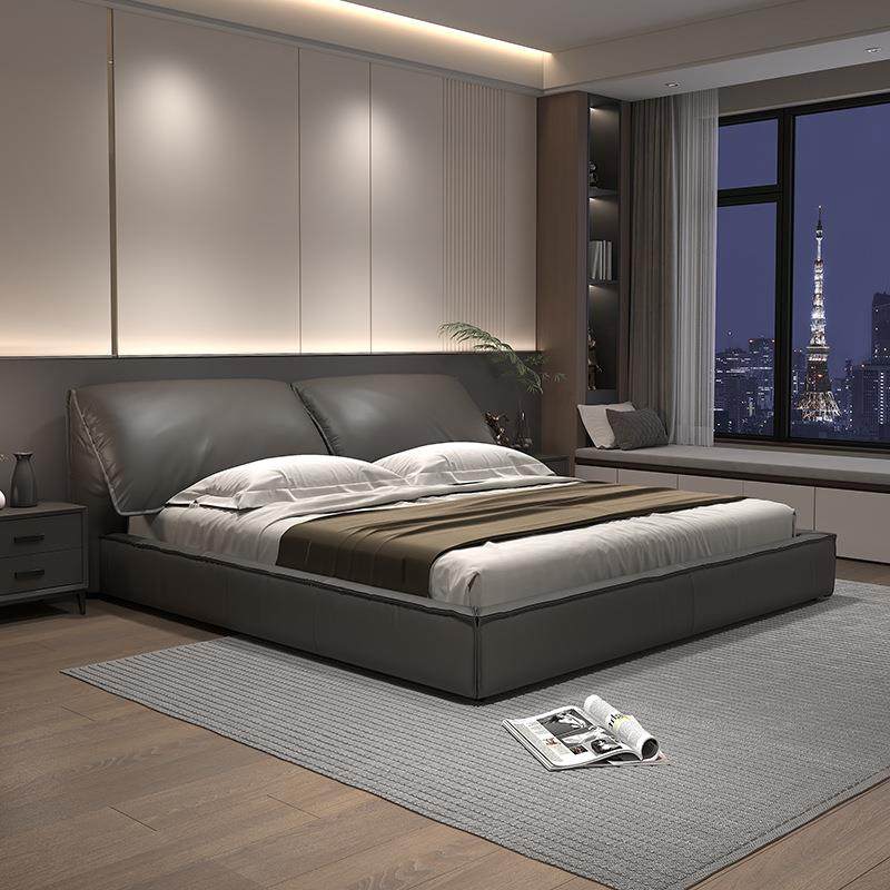 北现代简约悬浮床1欧.5米纳储物气压抽屉高箱1.米双人收1501*大皮,住宅家具,皮艺床,淘宝优惠券,粉丝福利购,淘宝优惠卷