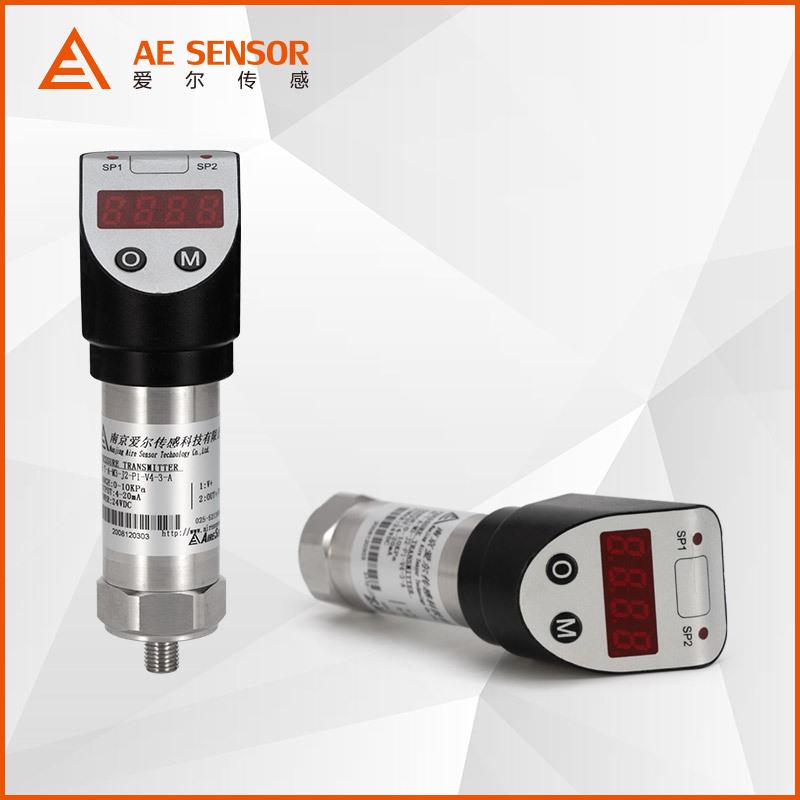 工定制LCD/LED数显硅压力IQH传感器 4-20mA扩散字数压力厂变送器