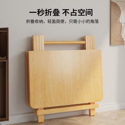 实木户餐桌方桌YMY-SMST折叠饭桌小饭桌子家用中式餐型桌圆餐桌摆