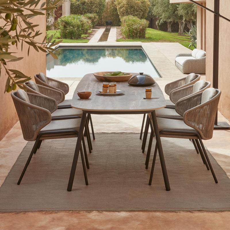 北欧户园外酒餐厅露天意藤编店桌椅 别墅庭院特斯桌椅花阳台创桌,商业/办公家具,商用藤编家具,淘宝优惠券,粉丝福利购,淘宝优惠卷