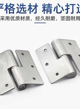 新款直销304不锈钢工业铰链机箱机柜门加厚CL281重型机电五金设备