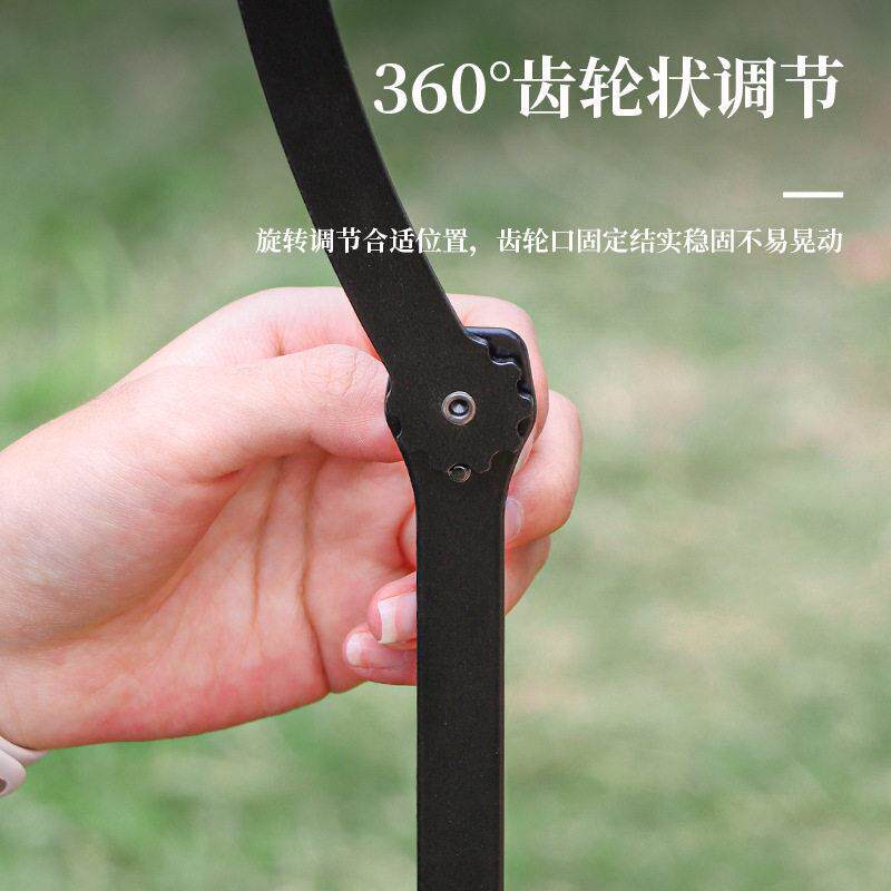 新款直销户外多功能可调节桌面灯架便携挂灯金属长臂可折叠台灯架