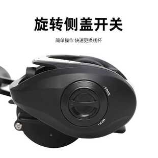 新款直销比灵斯CC80金属泛用鱼线轮水滴轮远投防炸线路亚轮海竿双