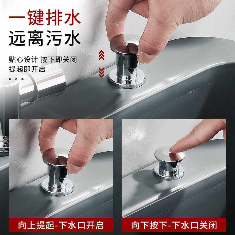 新款直销厨房洗菜池水龙头单槽洗菜盆沥水篮简易洗手盆大洗碗池沥,家装主材,脸盆配用件,淘宝优惠券,粉丝福利购,淘宝优惠卷