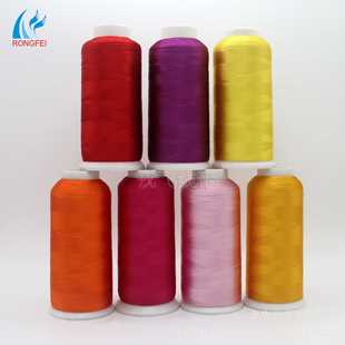 新款直销120d/2 4000码人造丝电脑手工绣花线流苏线刺绣线特细柔