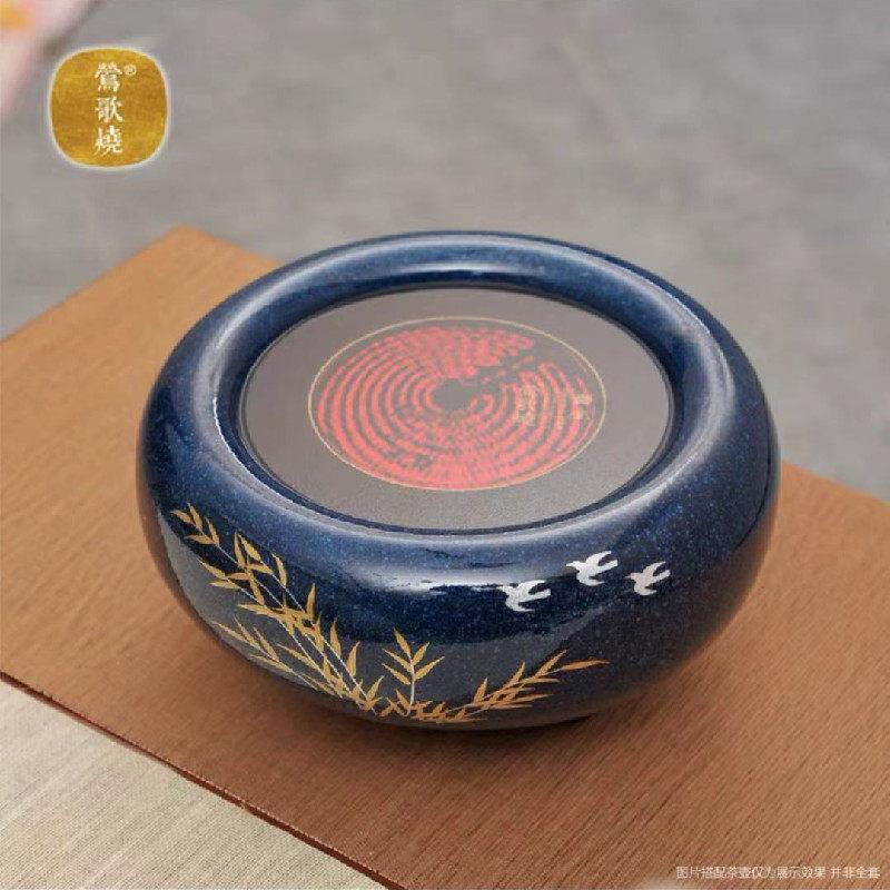 新款直销台湾莺歌烧电陶炉静音家用小型台式烧水煮茶炉铁壶银壶铜