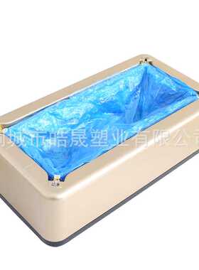 新款直销实力工厂大量供应G扣T扣鞋套机鞋套一次性加厚无纺布鞋套