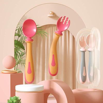 Australian version fork and spoon set edible pp grade childr